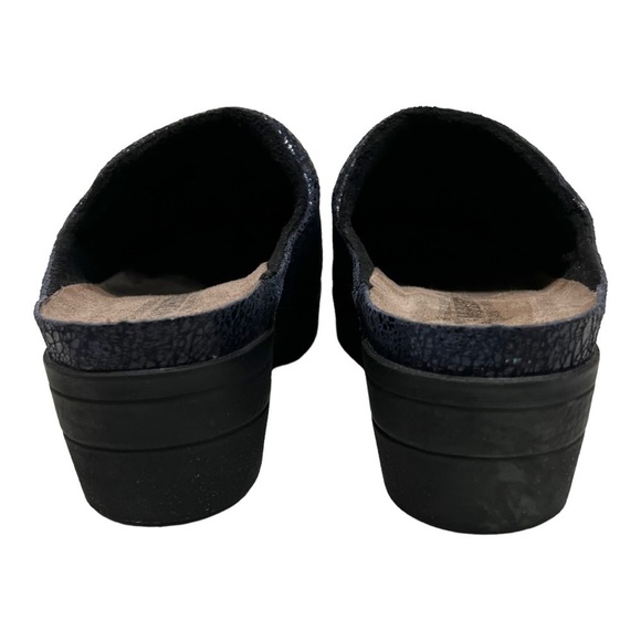 Mephisto Satty Blue Crush Leather Slip On Comfort Clogs Women’s 40 - Picture 7 of 14